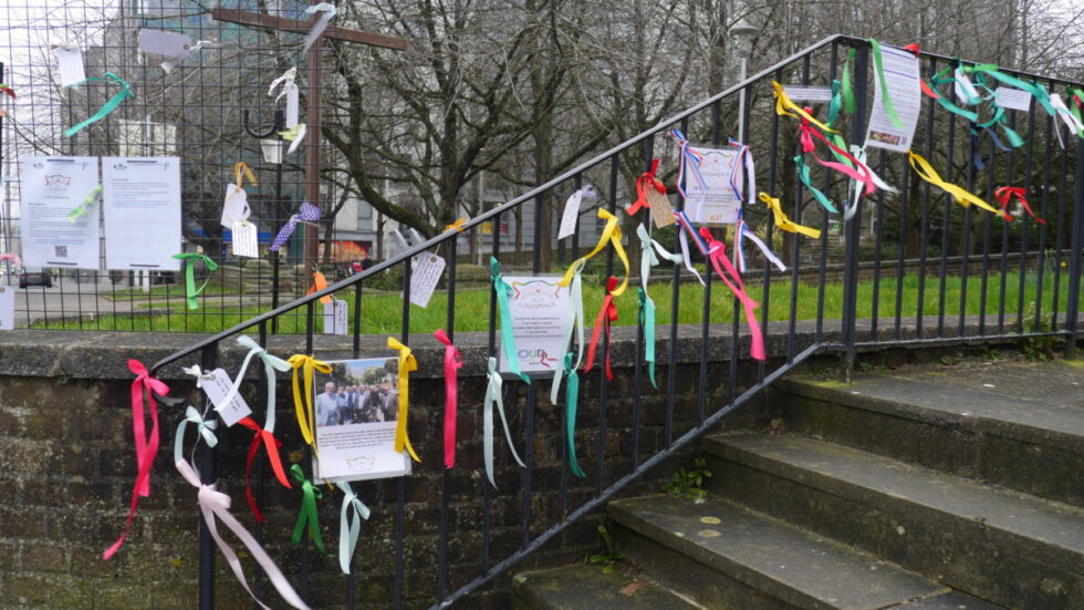 Hope and healing at the first day of LOUDfence Plymouth: Fr Mark ...